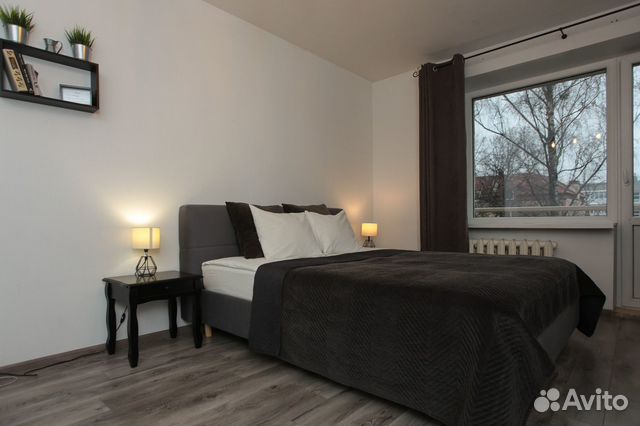 

1-к. квартира, 32 м², 2 кровати
