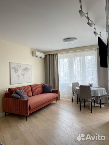 

2-к. квартира, 45 м², 2 кровати