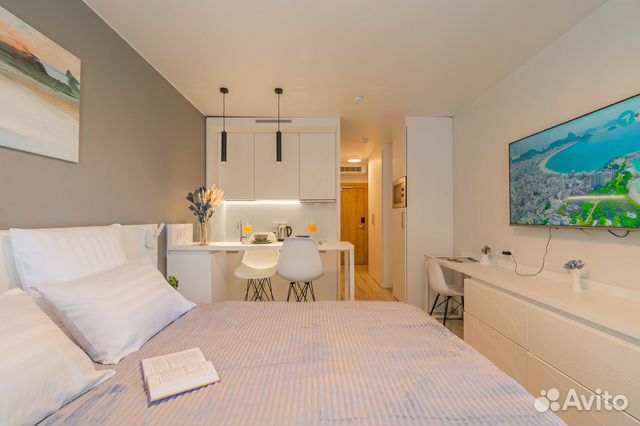 

Квартира-студия, 28 м², 1 кровать