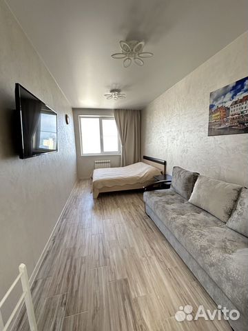 

1-к. квартира, 44 м², 2 кровати
