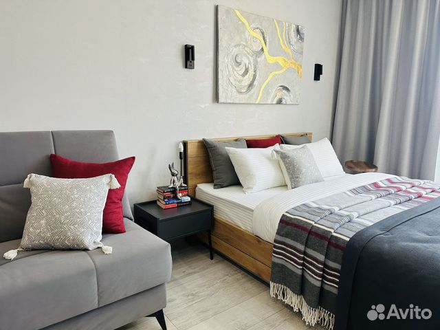 

Квартира-студия, 30 м², 2 кровати