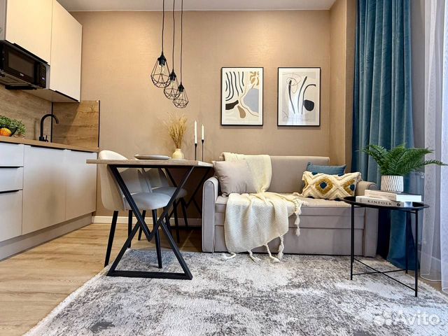 

1-к. квартира, 37 м², 2 кровати
