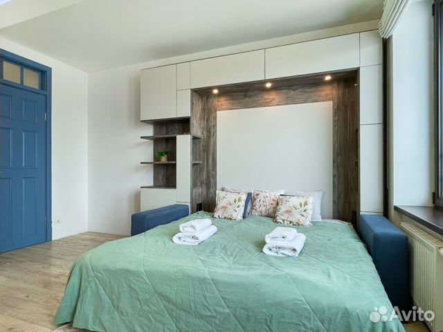 

Квартира-студия, 27 м², 1 кровать