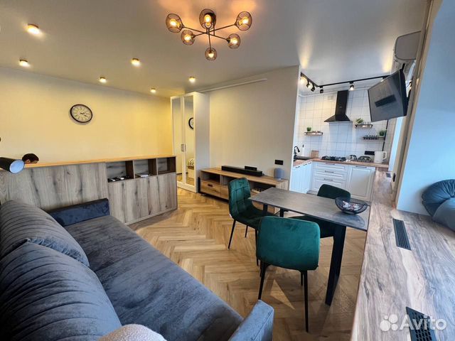 

Квартира-студия, 33 м², 2 кровати