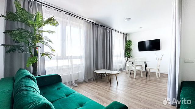 

Квартира-студия, 38 м², 2 кровати