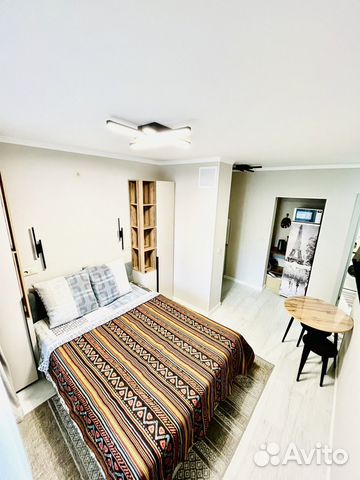 

Квартира-студия, 27 м², 1 кровать