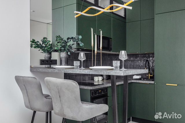 

1-к. квартира, 43 м², 2 кровати