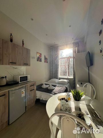 

Квартира-студия, 16,8 м², 1 кровать