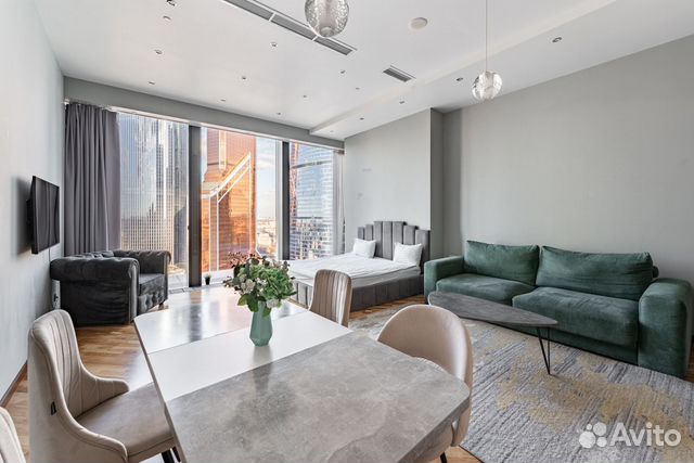 

Квартира-студия, 65 м², 2 кровати