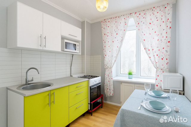 

1-к. квартира, 30 м², 2 кровати