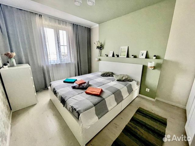 

2-к. квартира, 56 м², 2 кровати