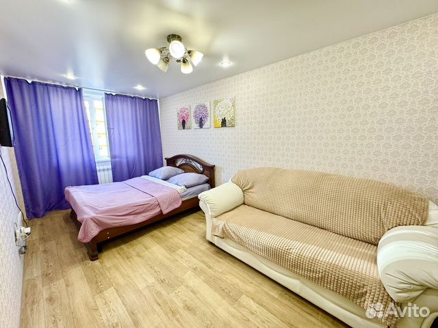

1-к. квартира, 37 м², 2 кровати