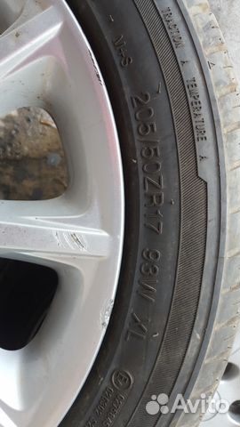 2 Шины 205 50R17 rydanz контрактные 2 Шины 205 50R17 rydanz контрактные