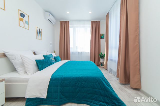 

1-к. квартира, 40 м², 2 кровати