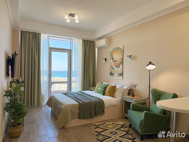 

Квартира-студия, 30 м², 1 кровать