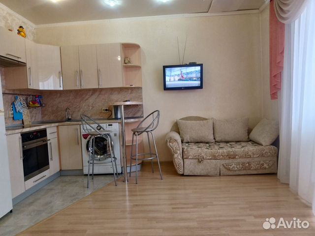 

Квартира-студия, 30 м², 2 кровати