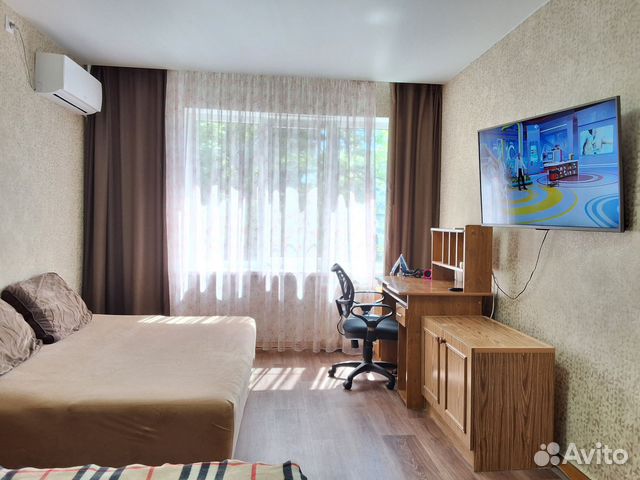 

1-к. квартира, 32 м², 2 кровати