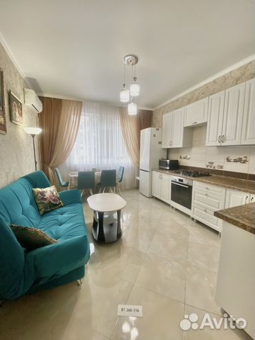 

1-к. квартира, 48 м², 3 кровати