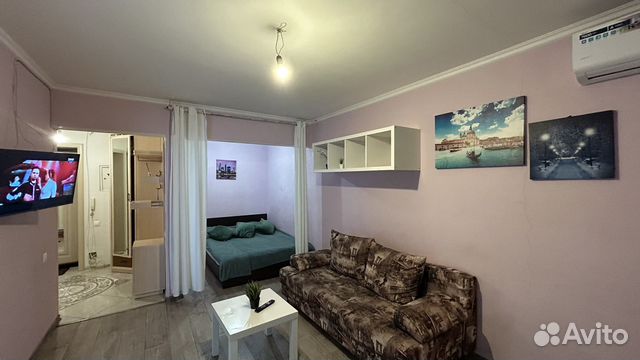 

Квартира-студия, 38 м², 2 кровати