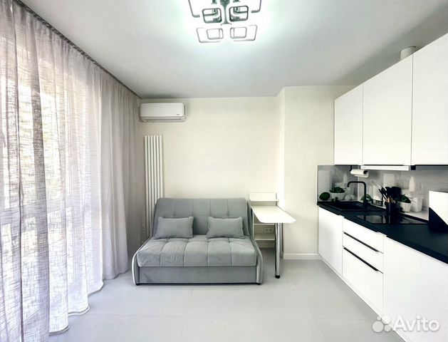 

Квартира-студия, 25 м², 2 кровати