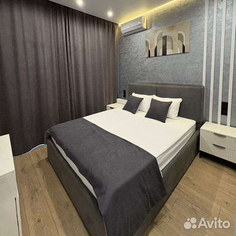 

1-к. квартира, 45 м², 2 кровати