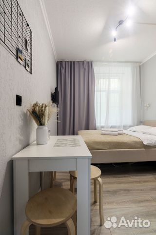 

Квартира-студия, 15 м², 2 кровати