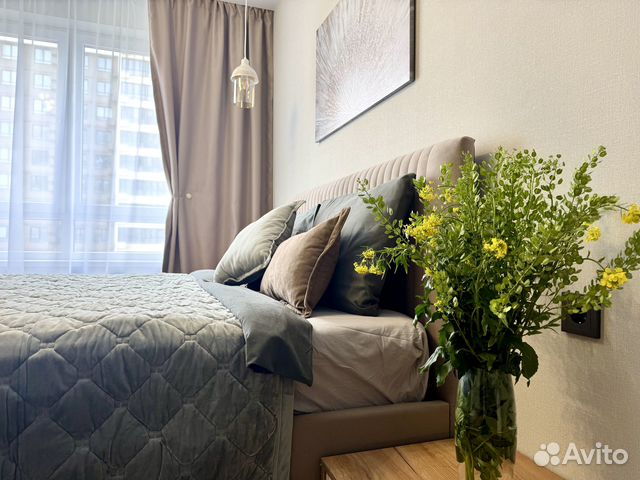 

1-к. квартира, 40 м², 3 кровати
