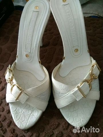 Босоножки кожаные сабо Италия Gianmarco Lorenzi Босоножки кожаные сабо Италия Gianmarco Lorenzi