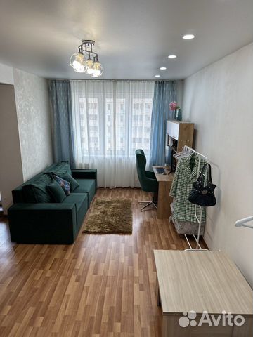

Квартира-студия, 46 м², 3 кровати