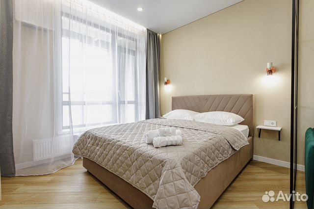 

Квартира-студия, 32 м², 2 кровати