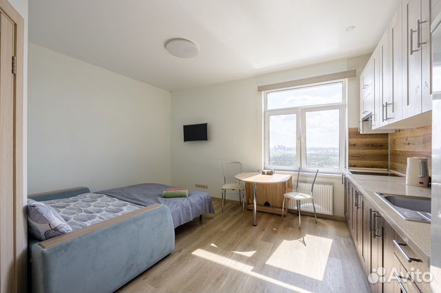 

Квартира-студия, 25 м², 1 кровать