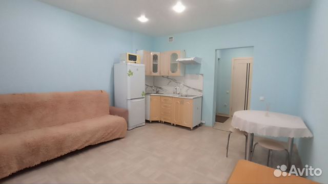

Квартира-студия, 28 м², 1 кровать