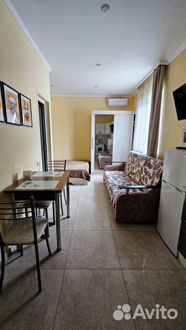 

Квартира-студия, 28 м², 2 кровати