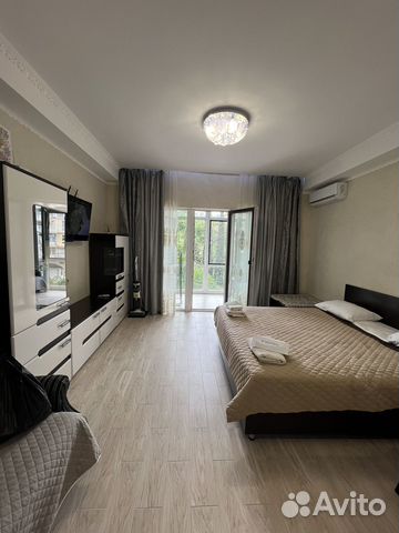 

Квартира-студия, 38 м², 3 кровати