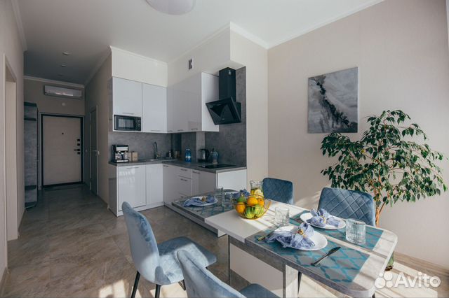 

1-к. квартира, 40 м², 2 кровати