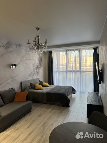 

Квартира-студия, 30 м², 2 кровати