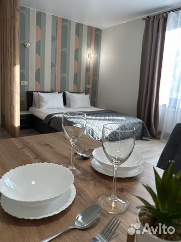 

Квартира-студия, 32,9 м², 2 кровати