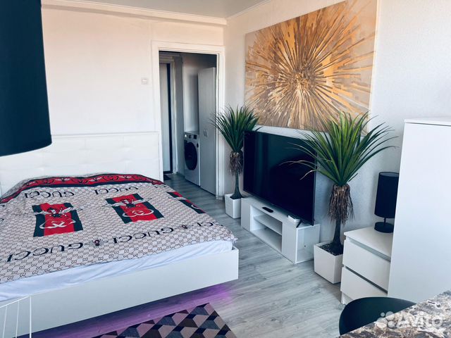 

Квартира-студия, 30 м², 2 кровати