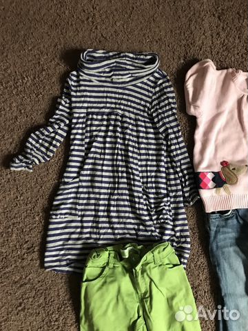 Джинсы пакетом 4-5 лет в садик