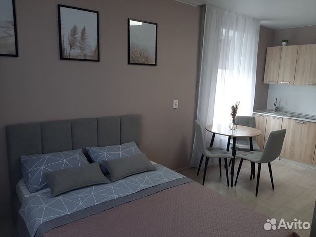 

Квартира-студия, 30 м², 2 кровати