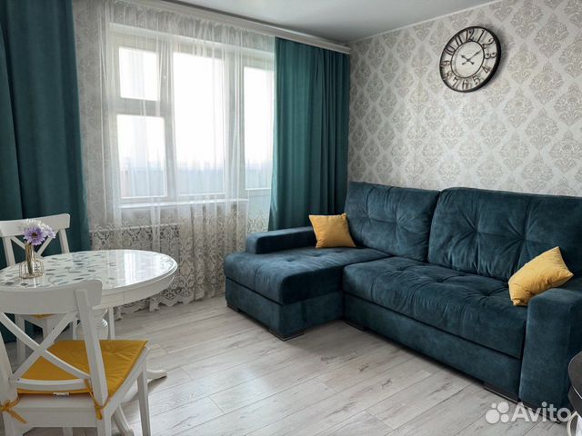 

1-к. квартира, 41 м², 2 кровати