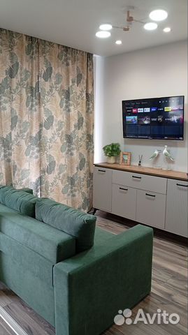

Квартира-студия, 30 м², 2 кровати