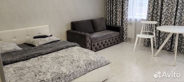 

Квартира-студия, 29 м², 2 кровати