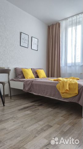 

Квартира-студия, 28 м², 2 кровати