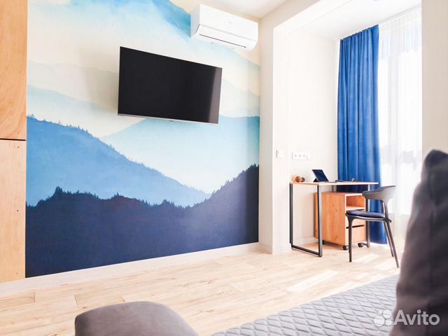 

1-к. квартира, 38 м², 2 кровати