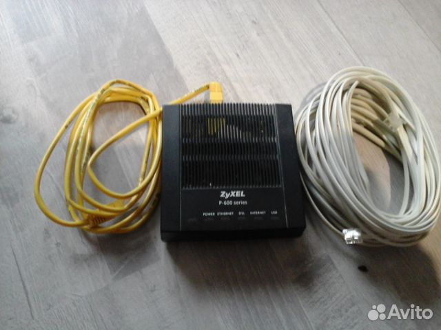 Adsl модем Zyxel P600 series