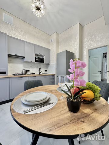 

1-к. квартира, 52 м², 2 кровати