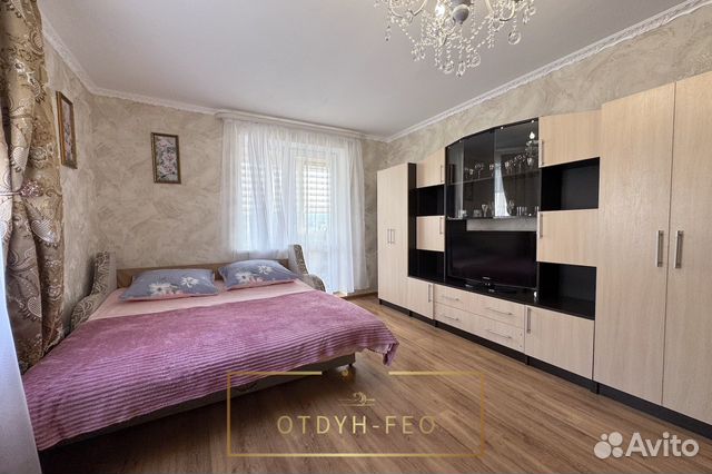 

1-к. квартира, 38 м², 2 кровати