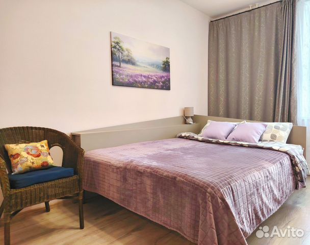 

1-к. квартира, 40 м², 2 кровати
