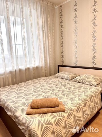 

1-к. квартира, 55 м², 2 кровати